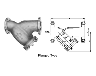 IMPA手册 编号752456Y型过滤器(图1) IMPA手册 编号752456Y型过滤器(图1)