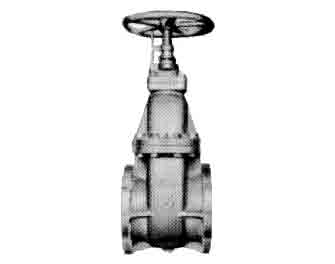 IMPA手册 编号750827船用铸铁10kgf/c㎡闸阀(图1) IMPA手册 编号750827船用铸铁10kgf/c㎡闸阀(图1)